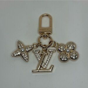 Fashion Upcycled Bag Charm Key Fob